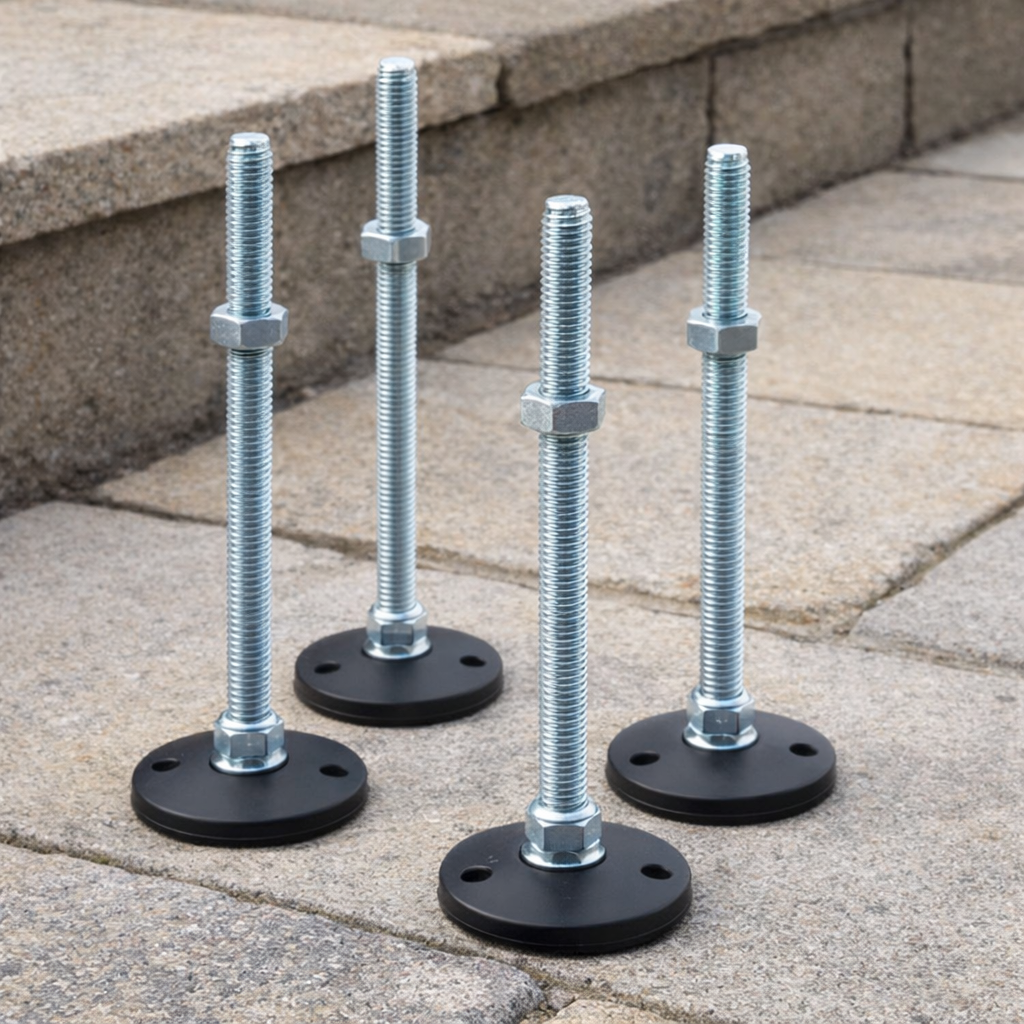 Half Step Adjustable Feet – 155mm Height – Mobility Aid