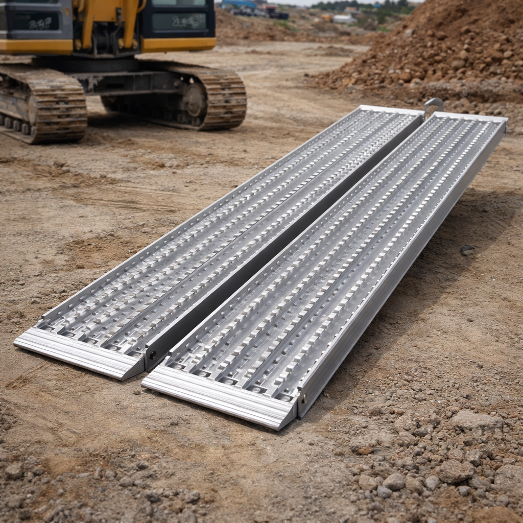 Heavy Duty Loading Ramps – 2500mm x 450mm – 34,000kg Capacity – Industrial Use