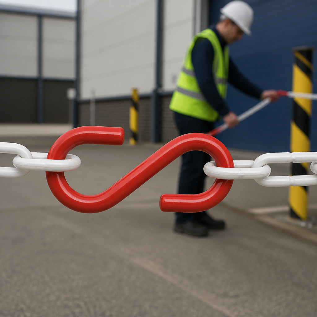 Galvanised S Shaped Chain Link for Barrier Systems (Pack of 10)