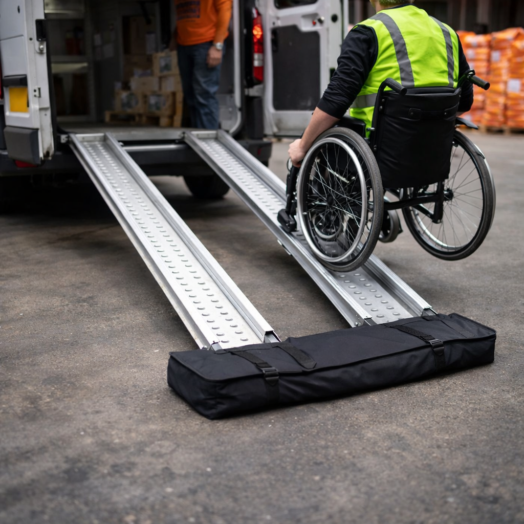 Carry Bag for Folding Telescopic Channel Ramps – Black – 7ft-10ft – Mobility