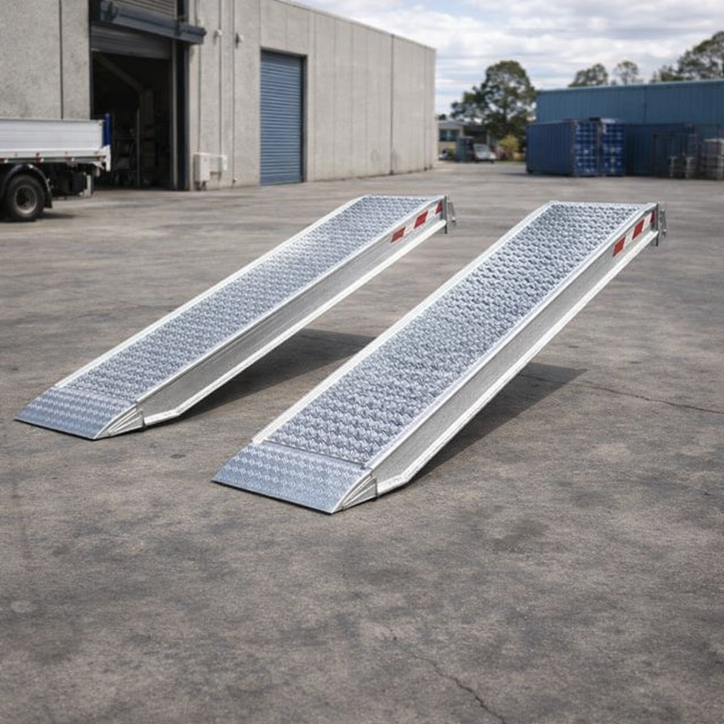 Aluminium Loading Ramps – 5000mm x 510mm – 4210kg Capacity – Industrial Use