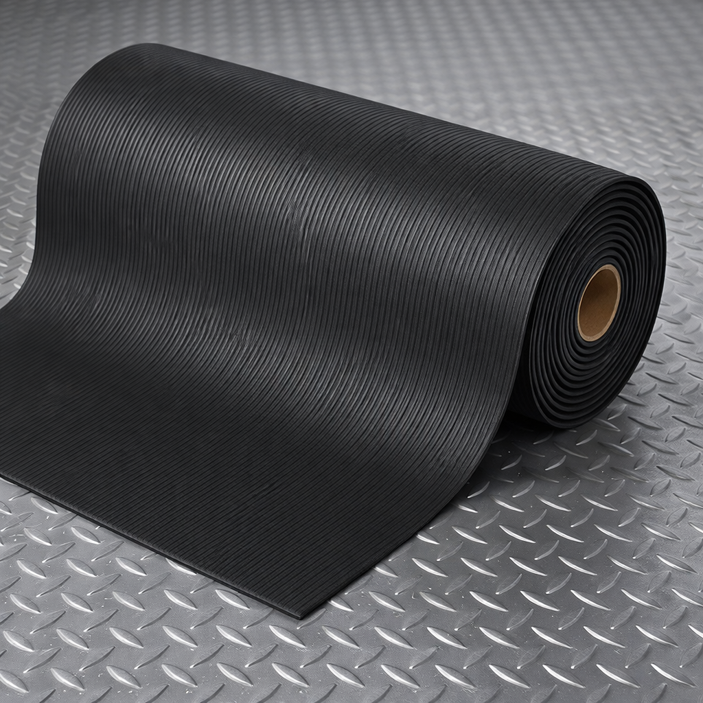 Anti-Fatigue Mat – Black – 9.4mm Thick – Light Duty