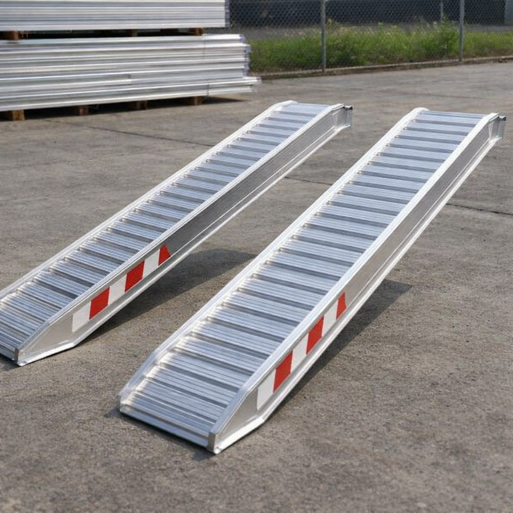 Aluminium Loading Ramps – 2500mm x 300mm – 2000kg Capacity – Vehicle & Plant