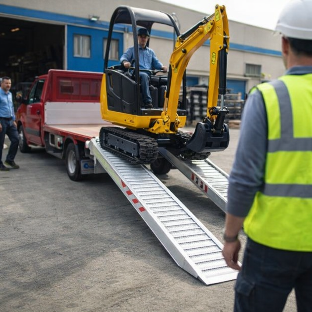 Aluminium Loading Ramps – 3000x360mm – 2500kg Capacity – Vehicle Use