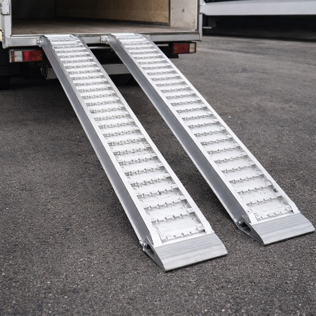 Heavy Duty Aluminium Loading Ramps – 1500x520mm – 29000kg Capacity – Industrial Use