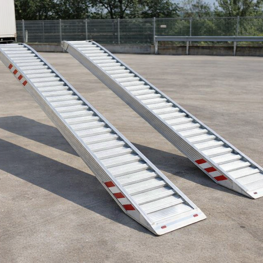 Aluminium Loading Ramps – 4000mm x 460mm – 6320kg Capacity – Industrial Use