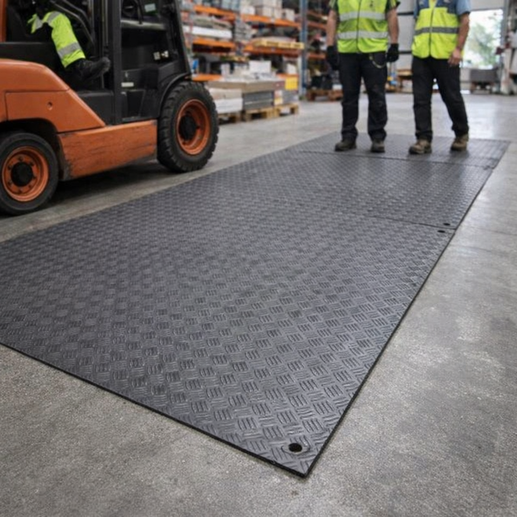 Ground Protection Mat – 1220mm x 2440mm – Recycled LDPE – Temporary Access