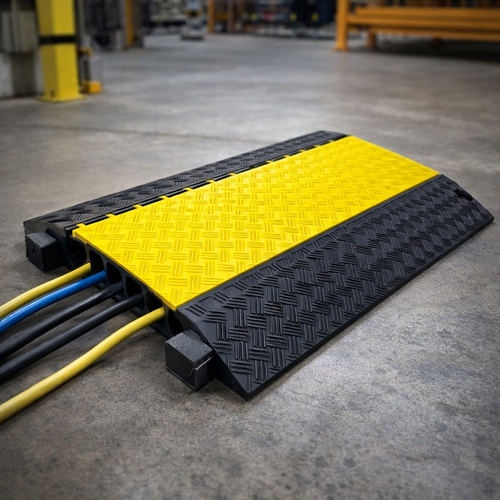 Cable Protector – 5-Channel – Heavy Duty – Indoor & Outdoor