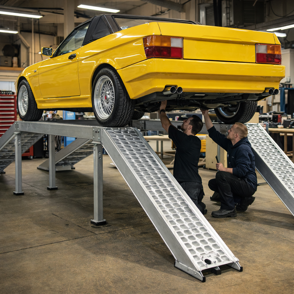 Car Ramps – 4000mm Length – 1208kg Capacity – Vehicle Access