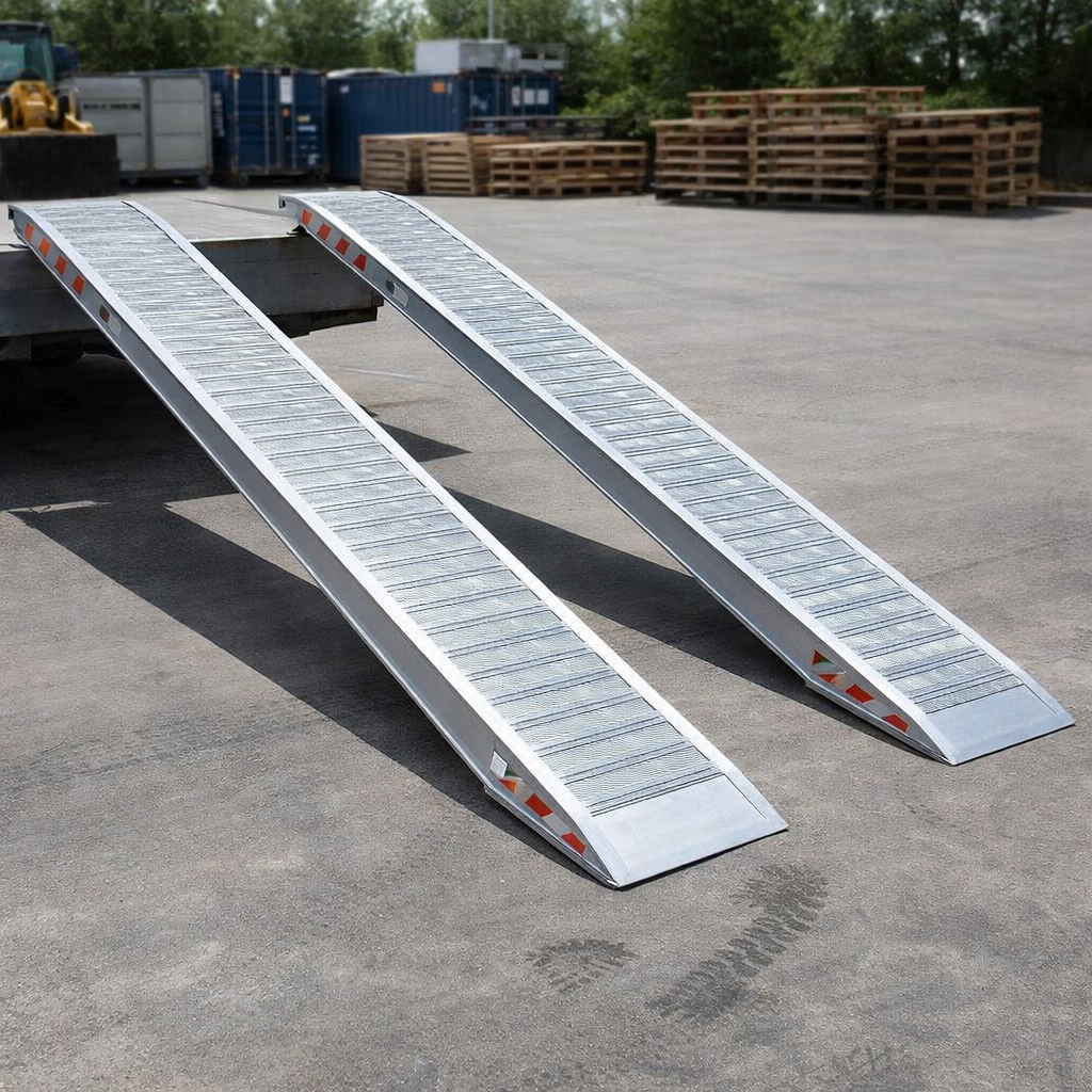 Aluminium Loading Ramps – 3000mm x 510mm – 9000kg Capacity – Heavy Duty