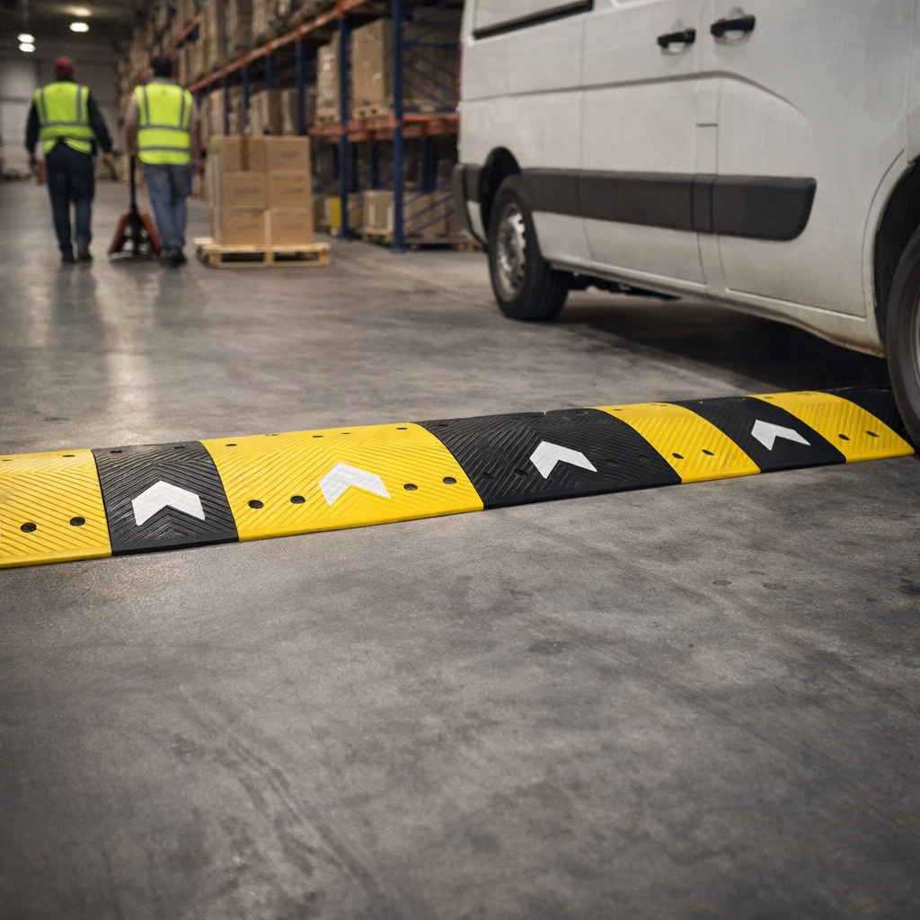 Speed Bump Kit – 75mm High x 6.5M Length – Economy – Traffic Control