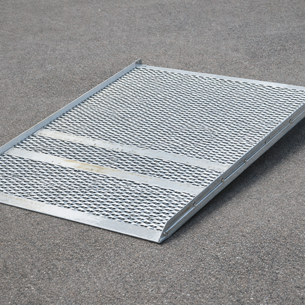 Mini Ramp – Galvanised Steel – 300kg Capacity – Wheelchair Access