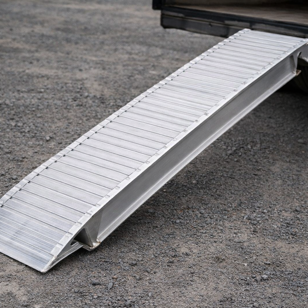 Heavy Duty Aluminium Loading Ramps – 1500mm x 390mm – 21500kg Capacity – Industrial Use
