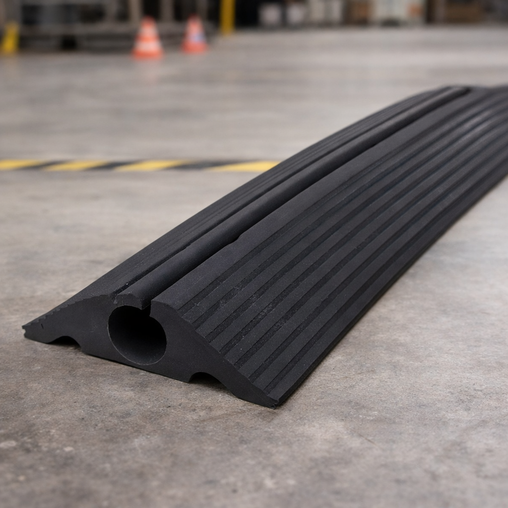 Rubber Cable Protector – 2000kg Capacity – Indoor/Outdoor Use