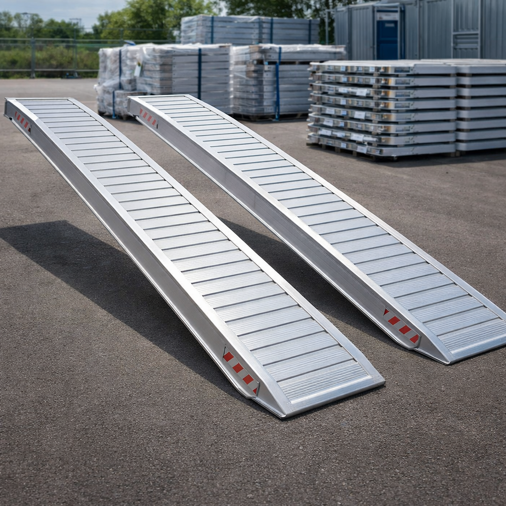 Aluminium Loading Ramps – 5000mm x 460mm – 4210kg Capacity – Industrial Use