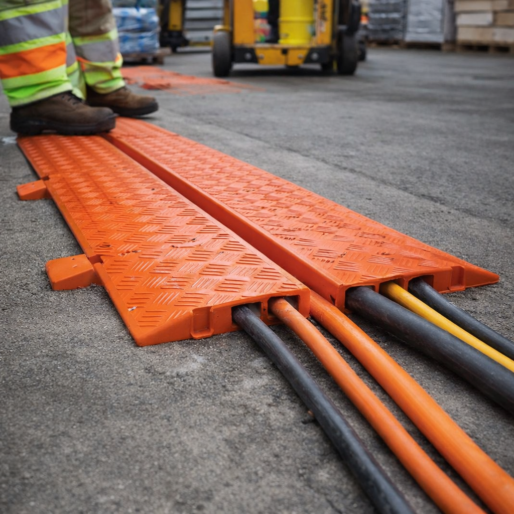 Cable Protector Bridge – 5 Channel – Heavy Duty – Industrial Use