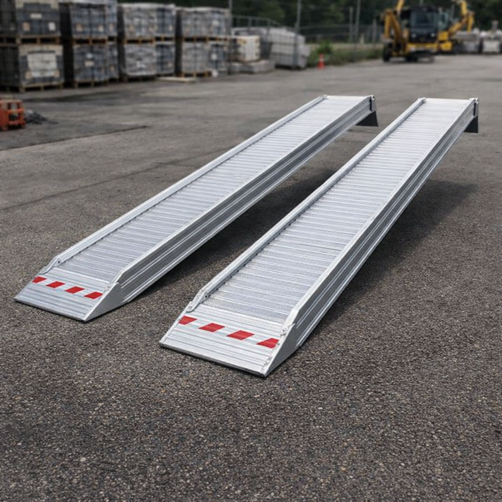 Aluminium Loading Ramps – 4000x500mm – 800kg Capacity – Vehicle Access