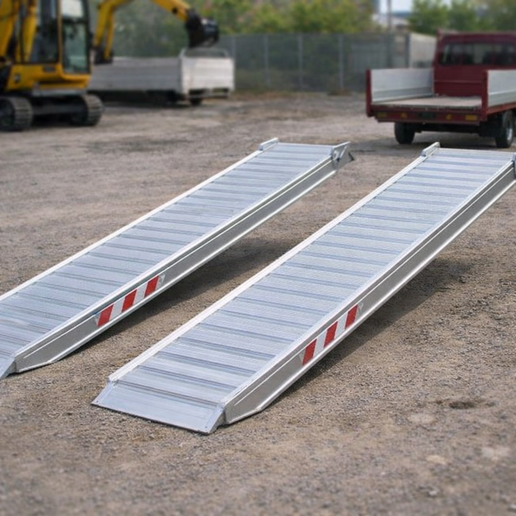 Extra Wide Aluminium Loading Ramps – 3000x500mm – 1330kg Capacity – Vehicle & Machinery Access
