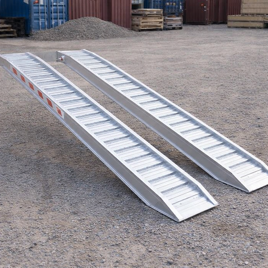 Aluminium Loading Ramps – 4000x360mm – 1500kg Capacity – Car & Plant Use
