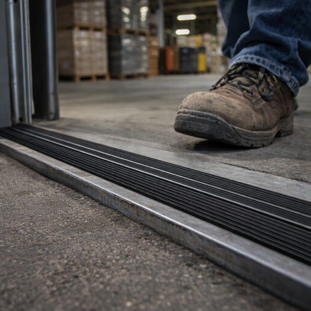 Rubber Door Sill Guard – 4-10mm Thick – Heavy Duty – Wheelchair & Scooter Access