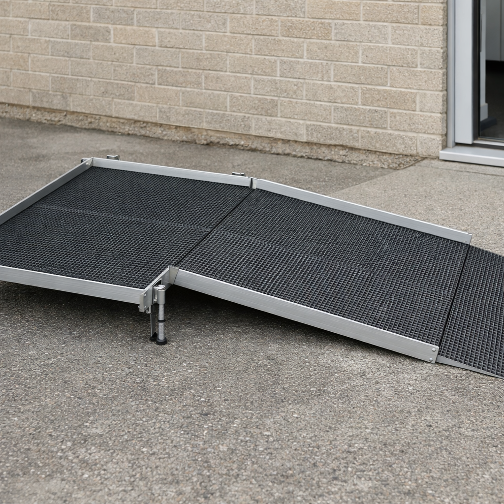 Aluminium Modular Ramp Kit – 1300mm x 2000mm – No Handrails – Wheelchair Access