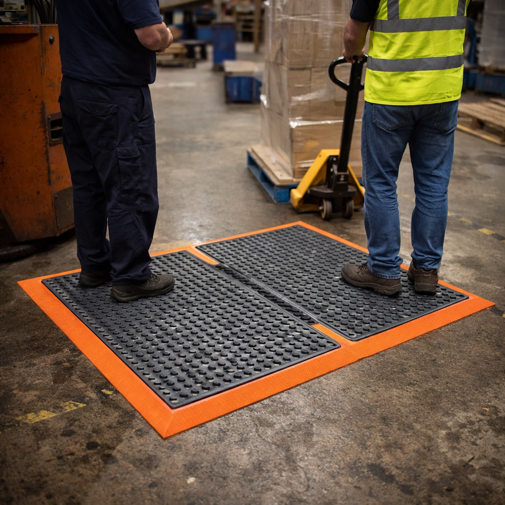 Anti-Fatigue Mat – 91cm x 152cm – Nitrile Rubber – Industrial Use