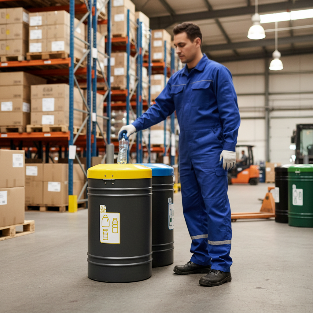 Premium Additional Bin for 40L Selective Sort Recycling Kit with Non-Melting Lid and Custom Color Options | Barriers Co