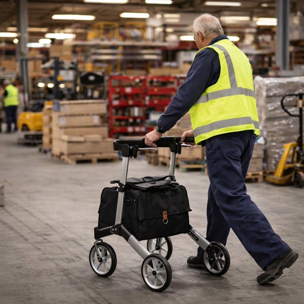 Premium Rollator – Lightweight 6.4kg – Indoor/Outdoor Use