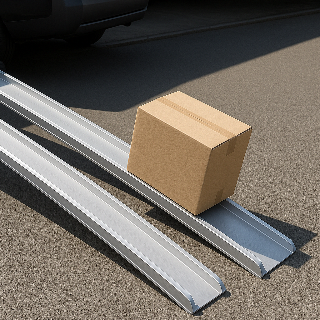 Portable Aluminium Channel Ramps – Safe Access Anywhere