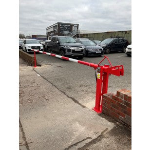 AccessEdge Pro Manual Arm Barrier (2–8 Metres) – Heavy-Duty, Smooth-Lift Access Control for Car Parks & Entry Points
