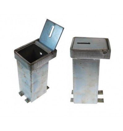 Removable Security Post (tool version) With Top Mounted Chain Eyelets