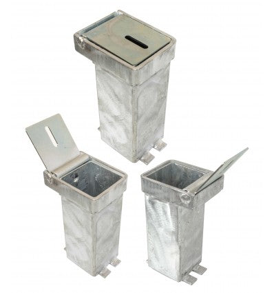 Heavy Duty Removable Security Bollard – Bright Yellow with "NO PARKING" Warning | Anti-Theft Driveway & Parking Post