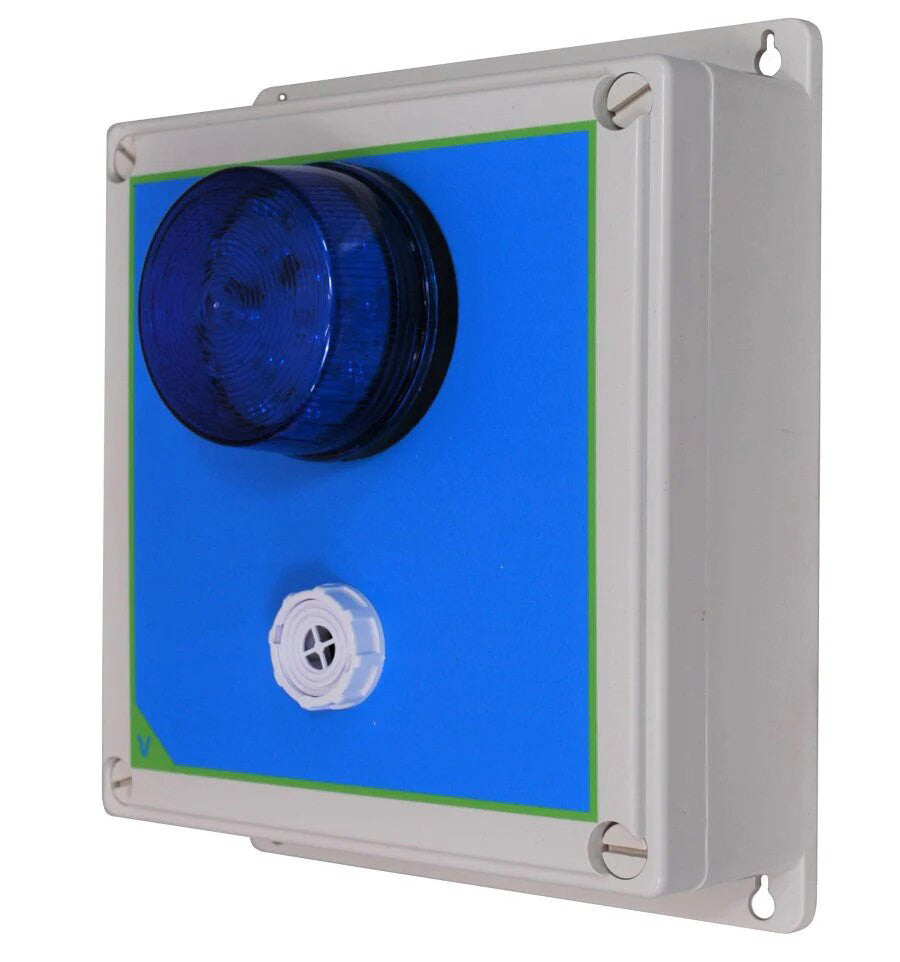 Long Range (800 Metre) Wireless 'V' Range Siren & Strobe System