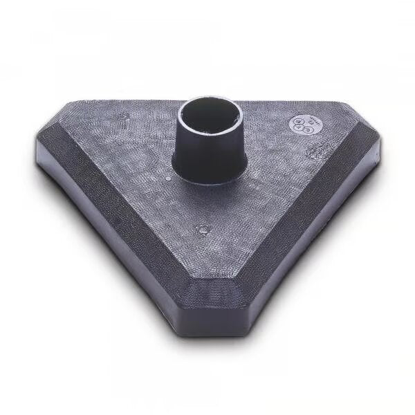 Premium Yellow & Black Chain Safety Post – Concrete-Filled Base | Ultra-Stable & High-Visibility