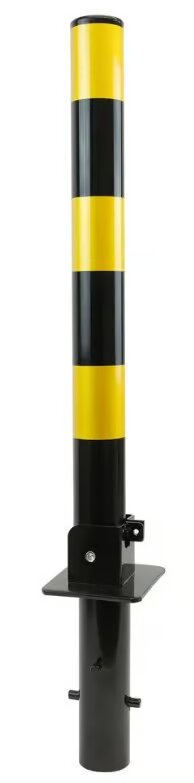 Secure & Space-Saving Fold-Down Parking Post with Spigot Base – Buried Installation