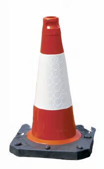 Traffic-Line TC1 750 mm Reflective Traffic Cone | D2 Sleeve | Recycled Base