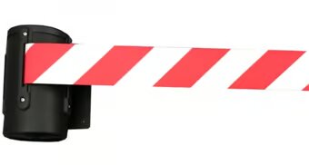 Wall Mounted Retractable 5m Belt Barrier