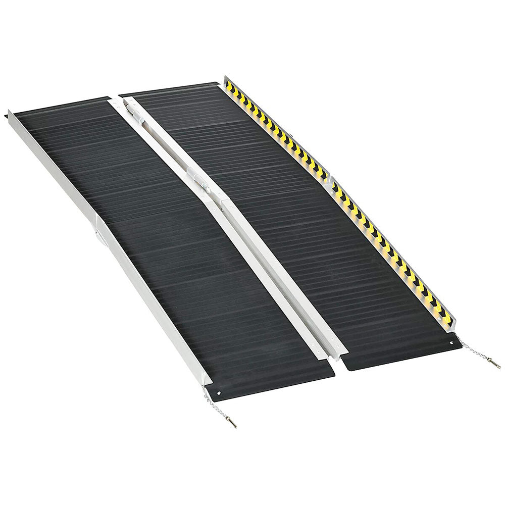 Foldable Anti-Slip Wheelchair Ramp 2-6 ft | Lightweight, Secure & Portable Access