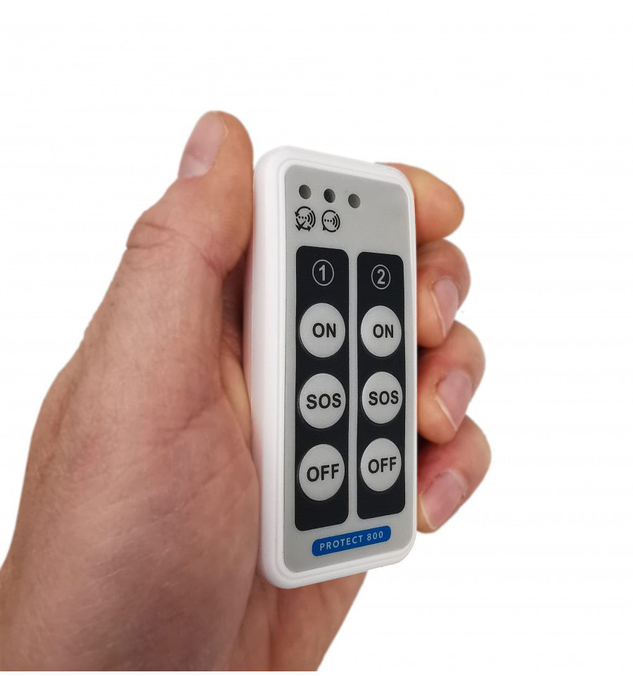 Wireless Commercial Bell Kit inc H/Duty Push Button & Loud Bell (adjustable duration) & Additional Chime Receiver