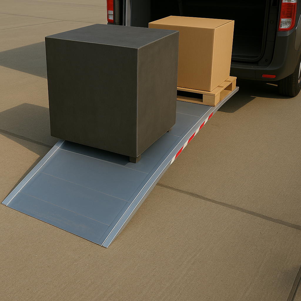 Viper Heavy-Duty Van Ramp – Max Load Strength • Anti-Slip Surface • Universal Fit for Cargo & Mobility