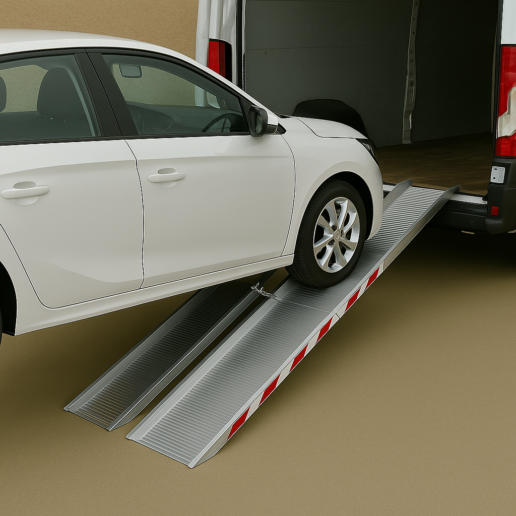 Lightweight Aluminium Channel Ramps – Portable, Anti-Slip Heavy-Duty Access for Mobility, Vans & Equipment