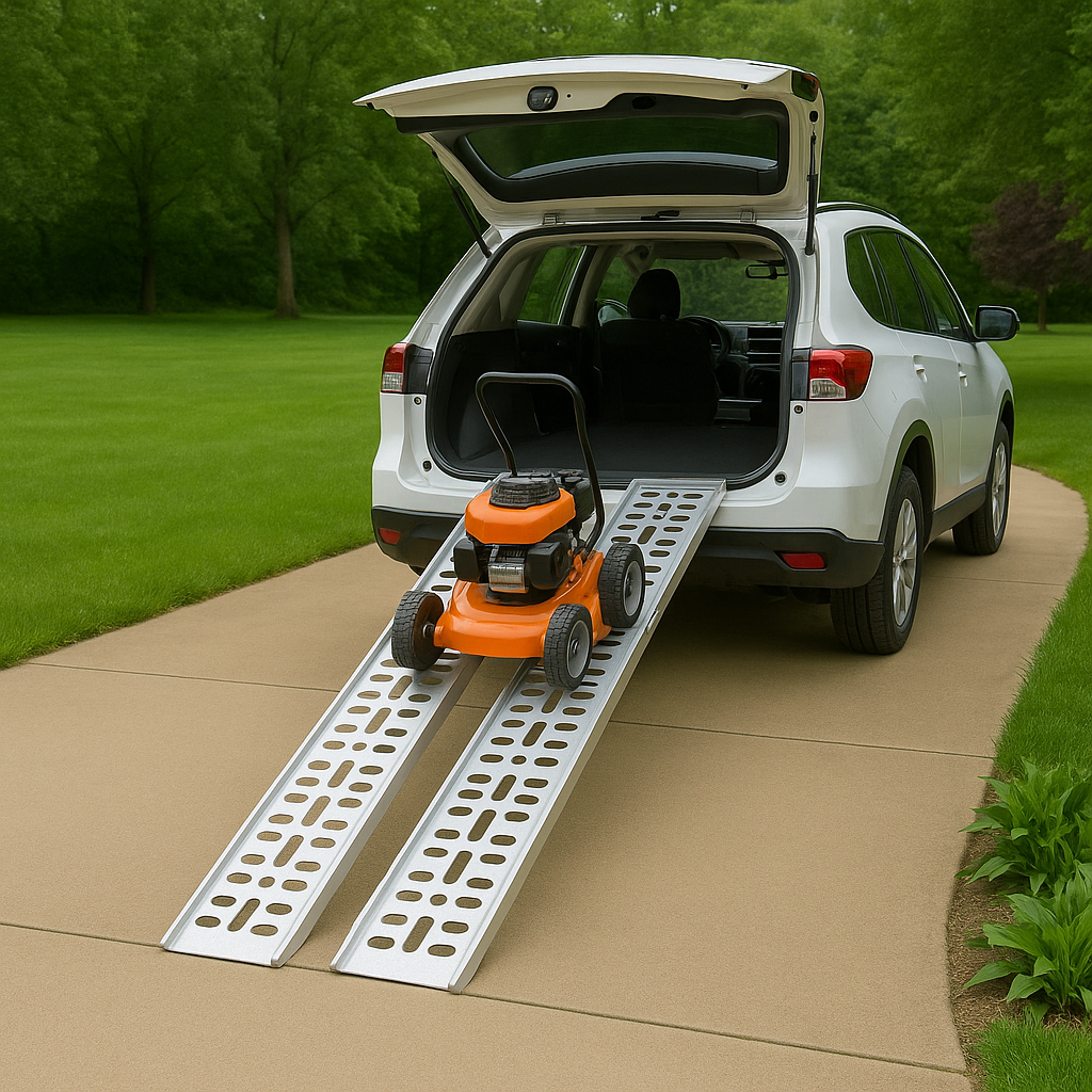 Motorcycle Loading Ramp – Sturdy Design, 2200mm x 230mm