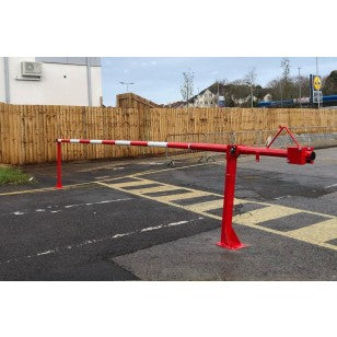 SecureGuard™ Manual Arm Barrier (3–8 Metres) — Heavy-Duty Access Control for Car Parks, Warehouses & Private Roads