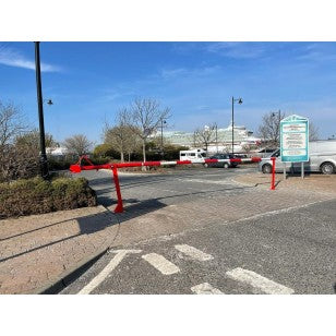 SecureGuard™ Manual Arm Barrier (3–8 Metres) — Heavy-Duty Access Control for Car Parks, Warehouses & Private Roads