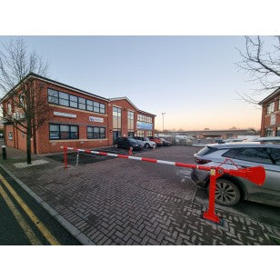 Heavy-Duty Manual Arm Barrier (6–9 Metres) – Industrial-Grade Secure Access Control for Wide Entrances