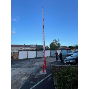 SecureGuard™ Manual Arm Barrier (3–8 Metres) — Heavy-Duty Access Control for Car Parks, Warehouses & Private Roads