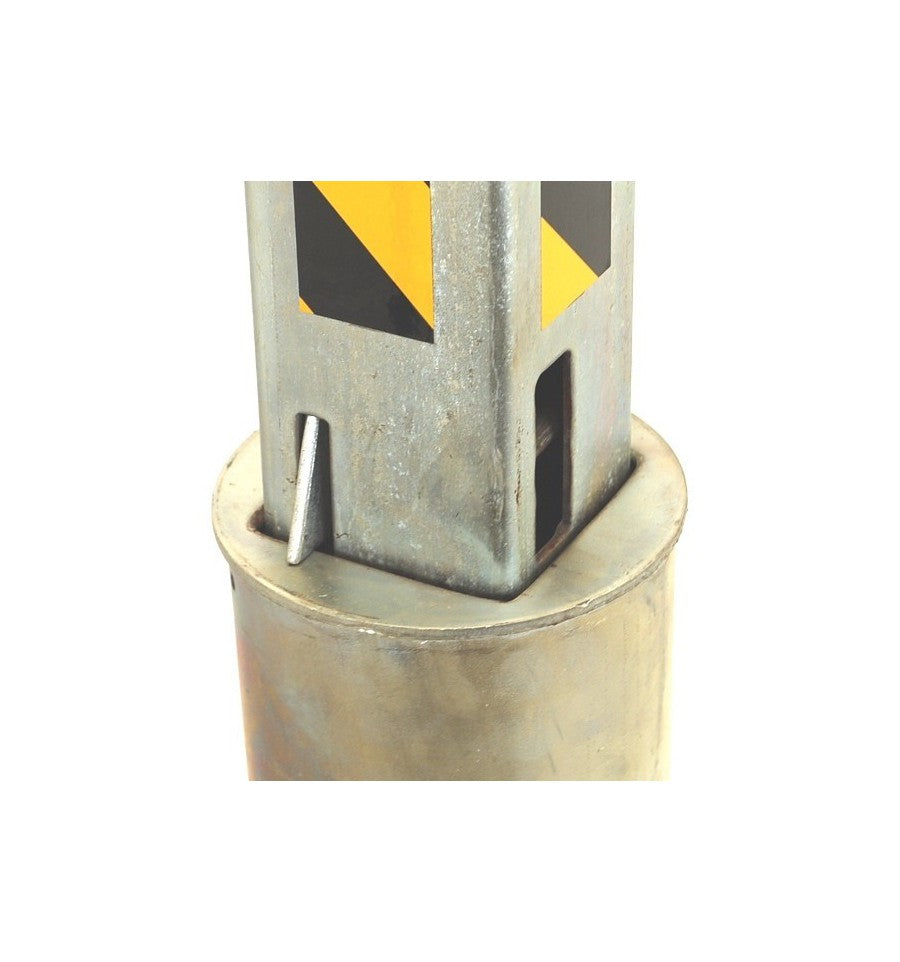 120mm Anti-Ram Telescopic Security Post – Heavy-Duty Retractable Bollard for Vehicle Protection & Access Control