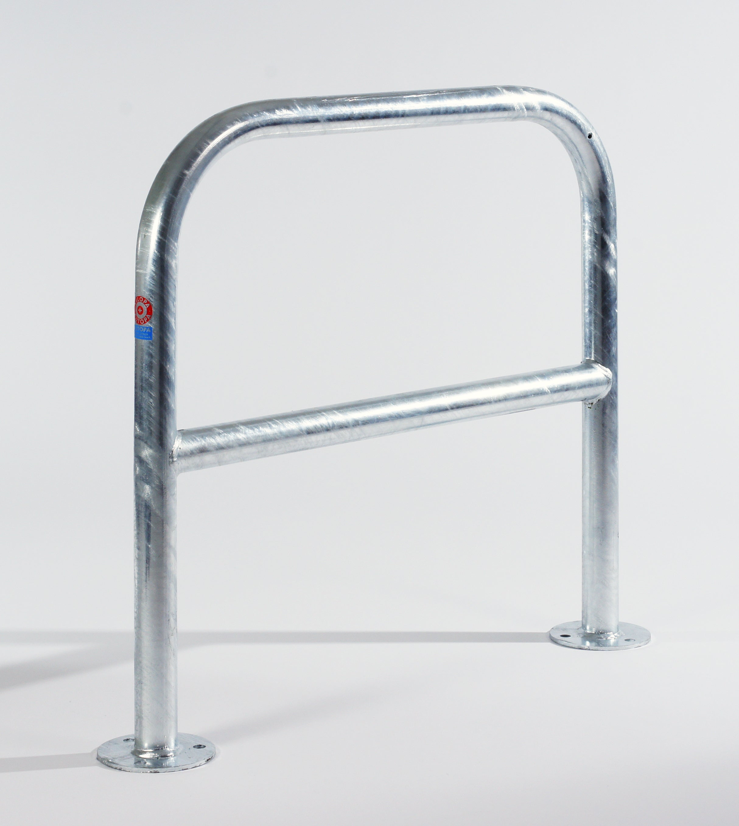 BiltHaus Cycle Stand – 48mm Ø | Secure 2-Bike Rack | Galvanised or Stainless Steel | Ragged or Flanged Fixing Options