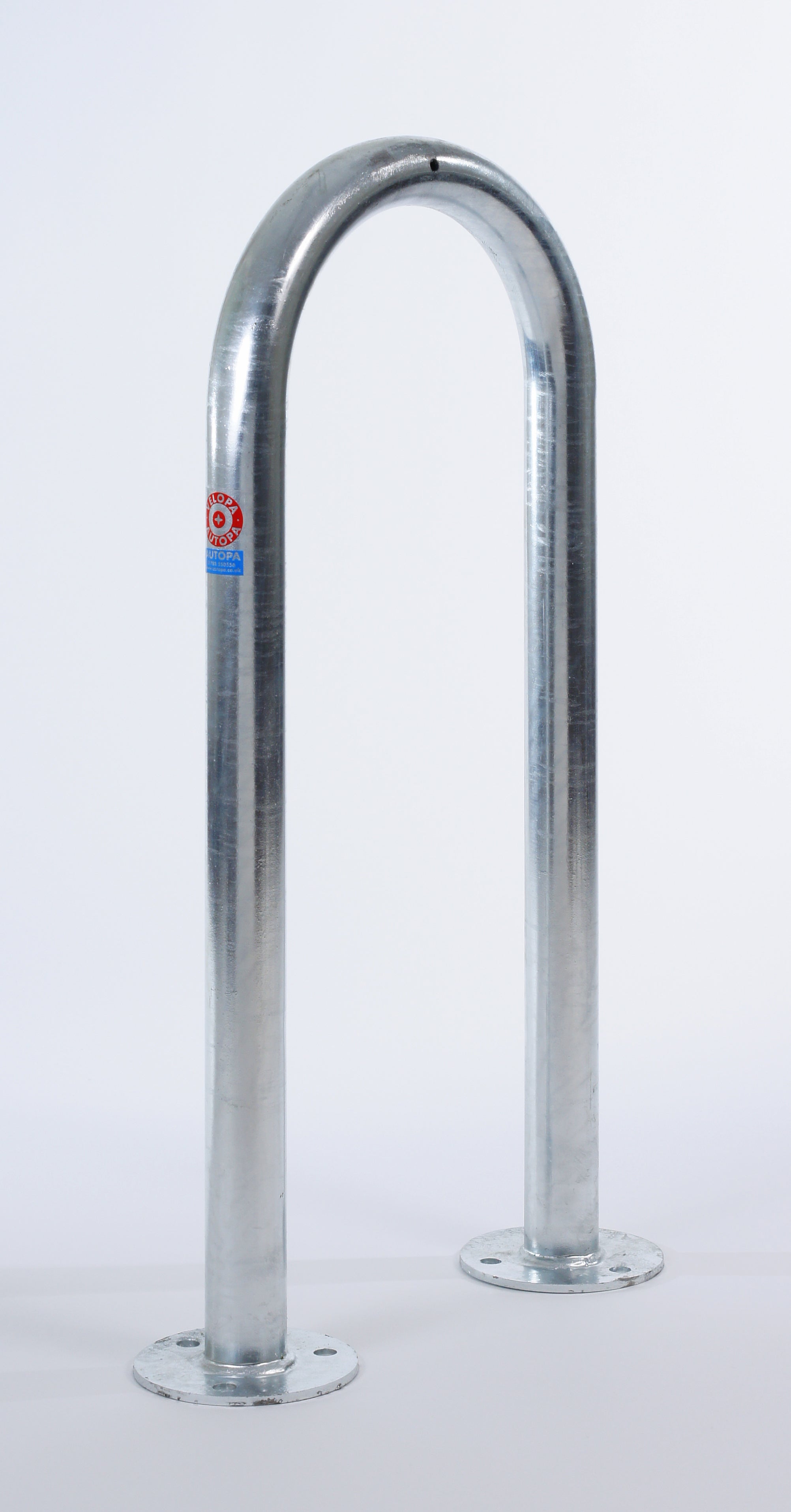 Eco SteelShef Cycle Stand – 48mm Dia | Heavy-Duty Bike Rack for 2 Bicycles | Galvanised or Stainless Steel | Surface or In-Ground Mount