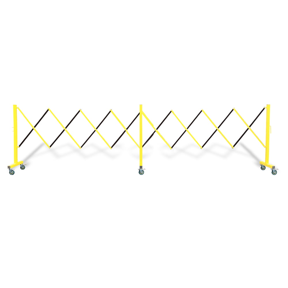 White Smoke Expanding Safety Barrier - 4.9m